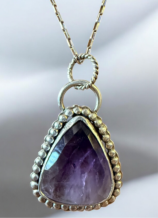 Amethyst necklace