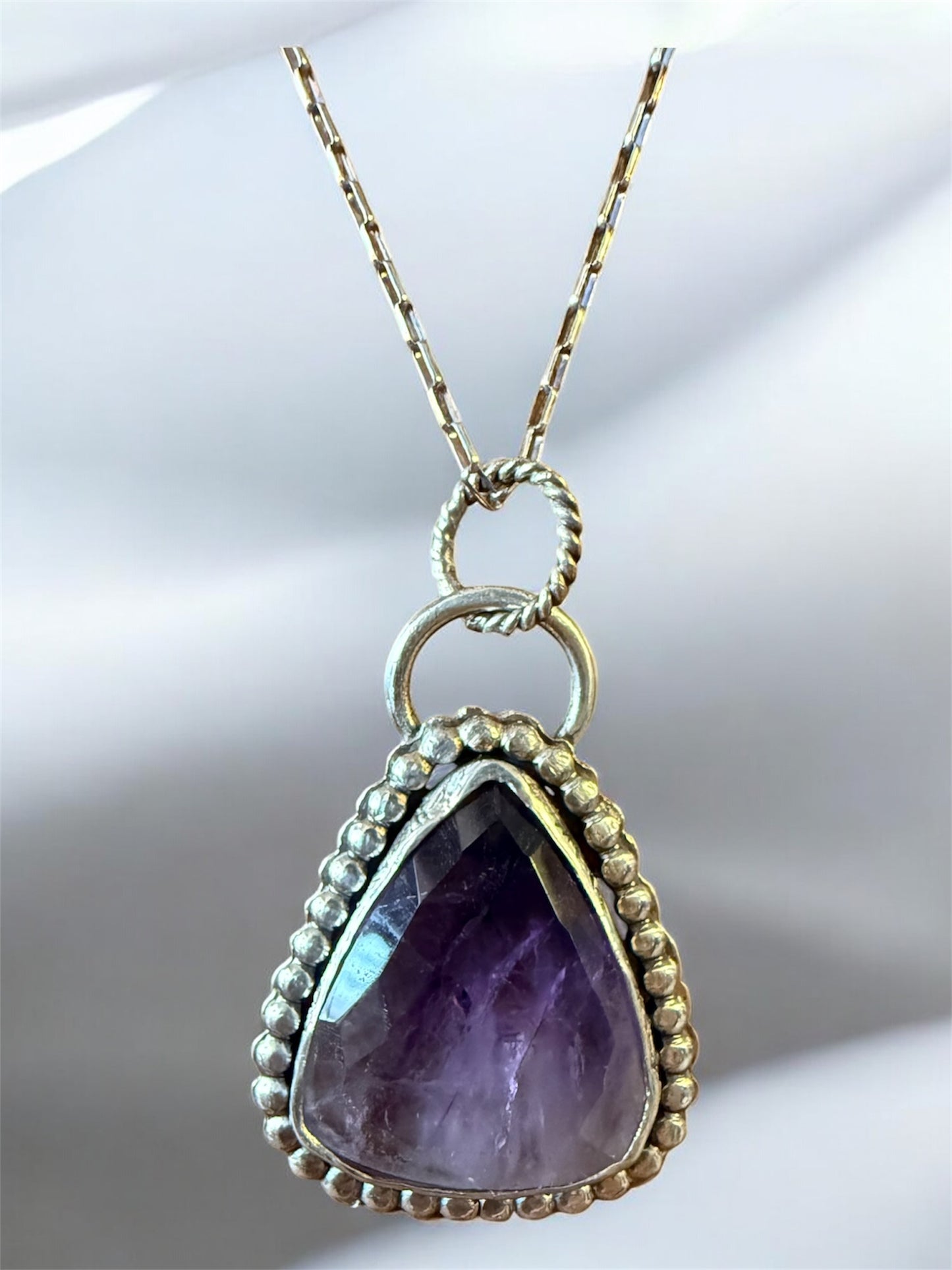Amethyst necklace